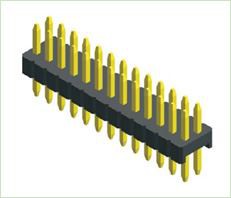 1.27mm Pitch Pin Header Straight Type Dual Row