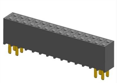 2.54mm Female Socket Dual Row Straight Connector